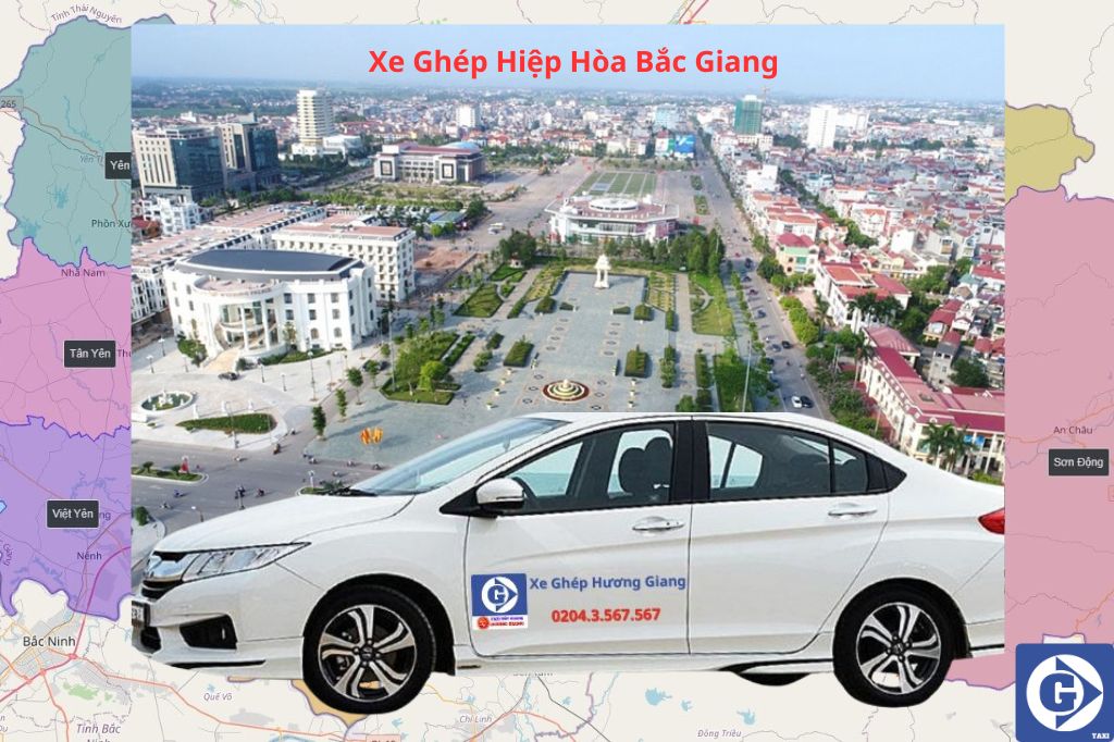 Xe Ghép Hiệp Hòa Bắc Giang Tải App GV Taxi