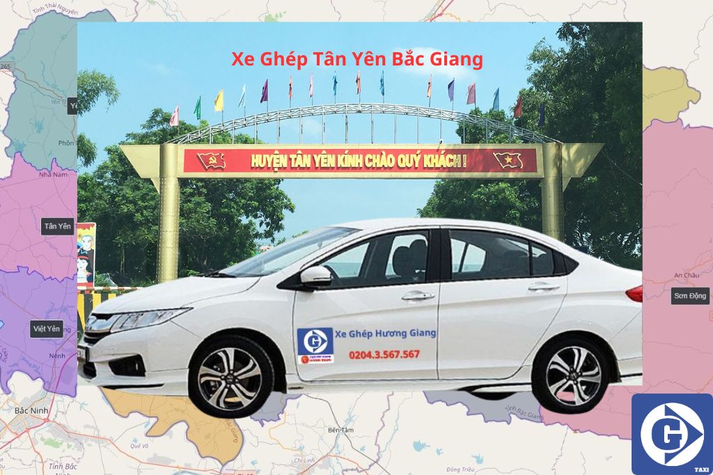 Xe Ghép Tân Yên Bắc Giang Tải App GV Taxi