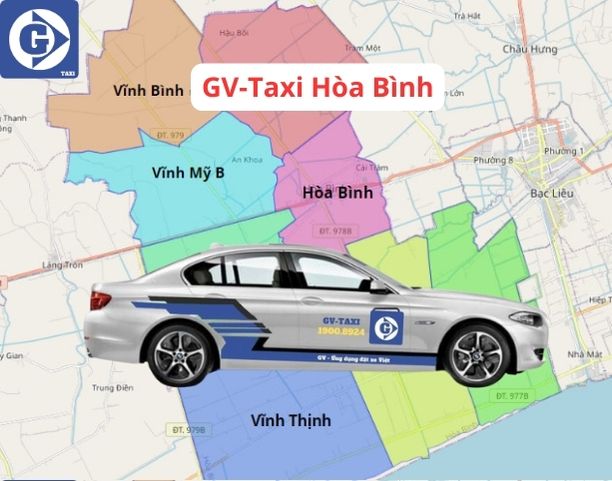 Taxi Hòa Bình Bạc Liêu Tải App GVTaxi