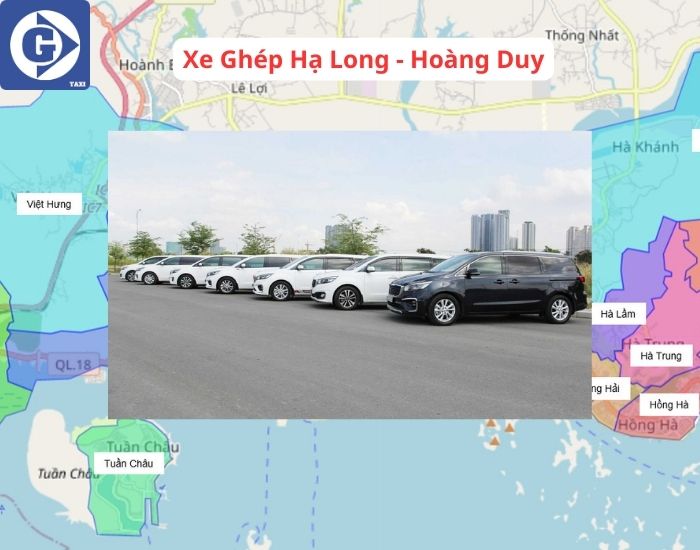 Xe Ghép Hạ Long Tải App GV Taxi