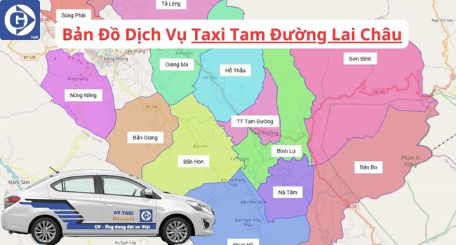 Taxi Tam Đường Lai Châu Tải App GVTaxi