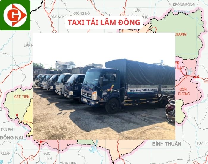 Taxi Tải Lâm Đồng Tải App GV Taxi