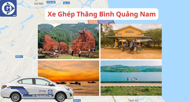 Xe Ghép Thăng Bình Quảng Nam Tải App GVTaxi