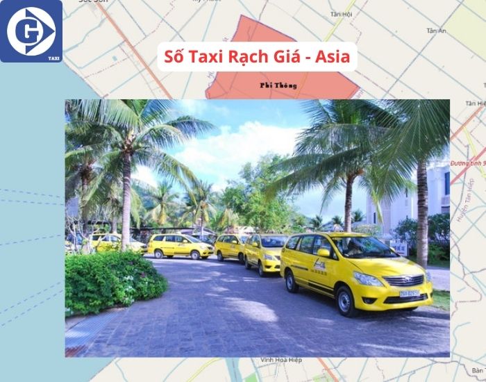Số Taxi Rạch Giá Tải App GVTaxi 