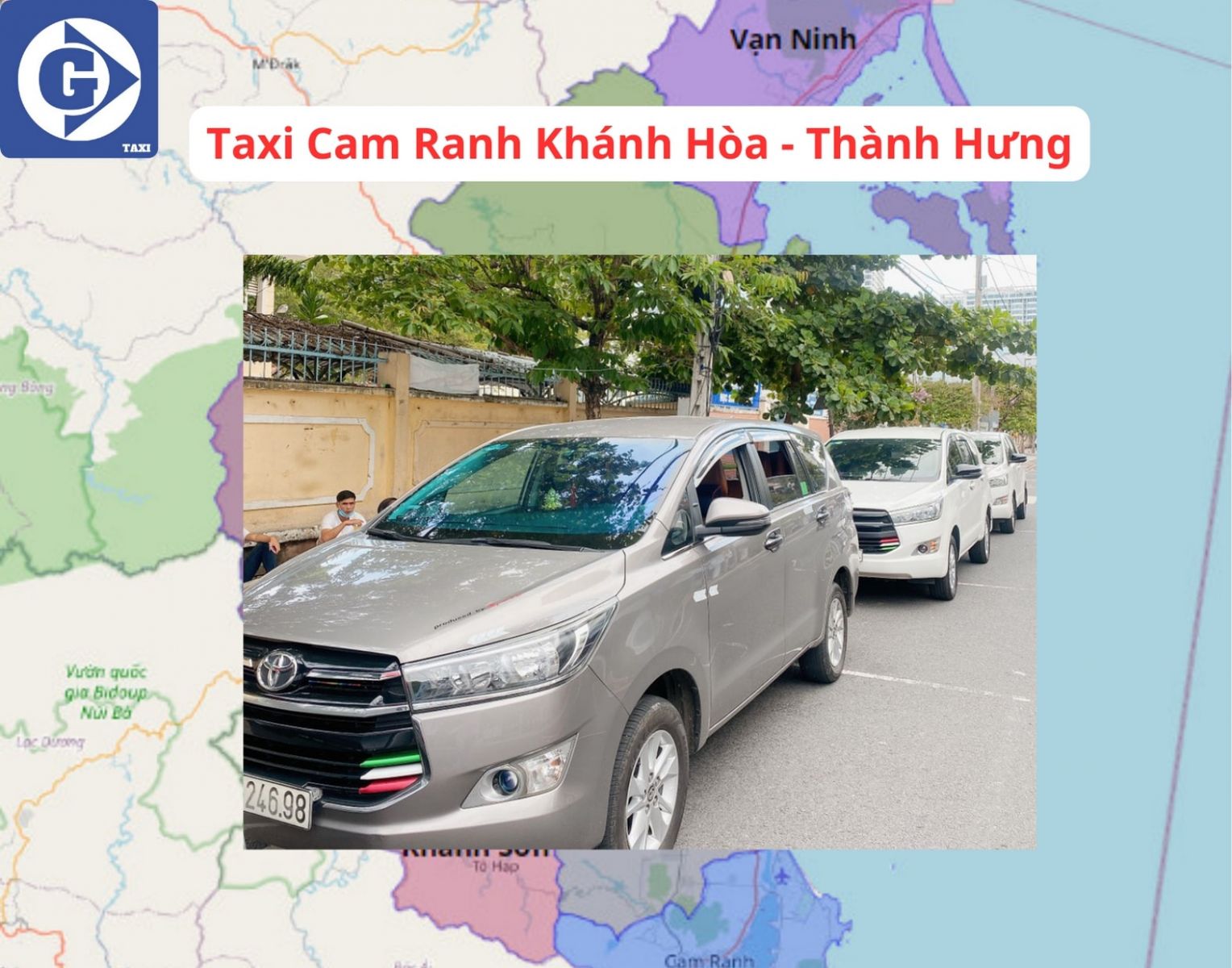 Taxi Cam Ranh Khánh Hòa Tải App GVTaxi