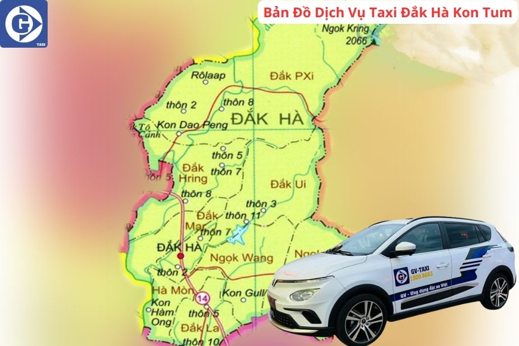 Taxi Đăk Hà Kon Tum Tải App GV Taxi