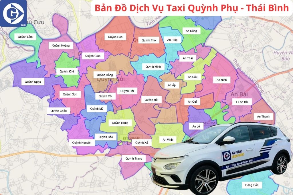 Taxi Quỳnh Phụ Thái Bình Tải App GV Taxi