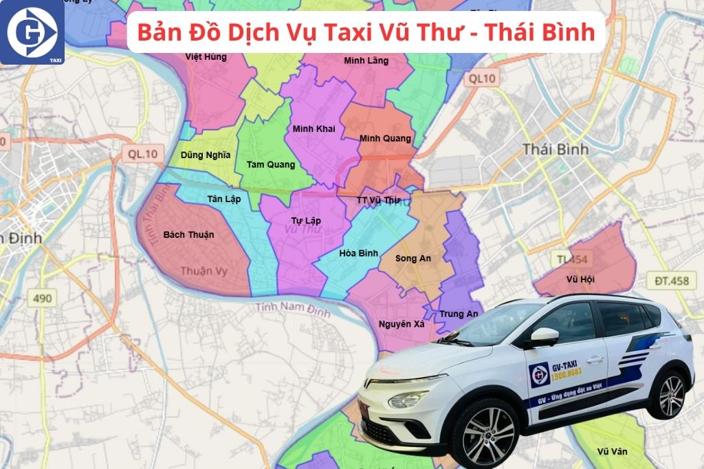 Taxi Vũ Thư Thái Bình Tải App GV Taxi