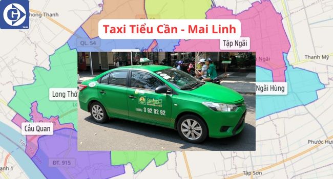 Taxi Tiểu Cần Trà Vinh Tải App GVTaxi