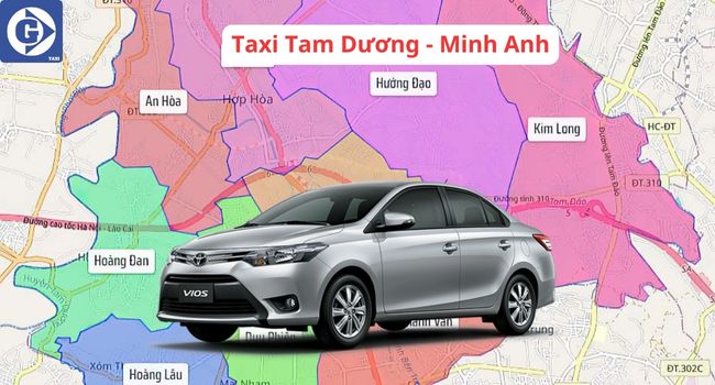 Taxi Tam Dương Vĩnh Phúc Tải App GVTaxi