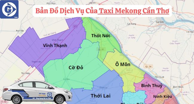 Taxi Mekong Cần Thơ Tải App GVTaxi