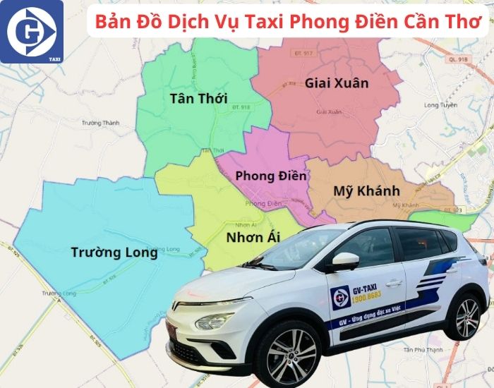 Taxi Phong Điền Cần Thơ Tải App GV Taxi