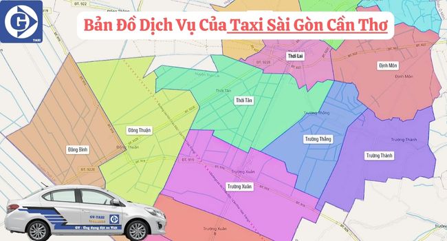 Taxi Sài Gòn Cần Thơ Tải App GVTaxi