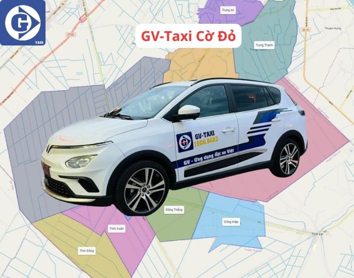 Taxi Cờ Đỏ Cần Thơ Tải App GV Taxi