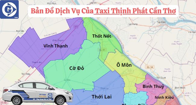 Taxi Thịnh Phát Cần Thơ Tải App GVTaxi