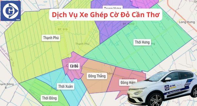 Xe Ghép Cờ Đỏ Cần Thơ Tải App GVTaxi