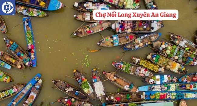 Chợ Nổi Long Xuyên An Giang Tải App GVTaxi