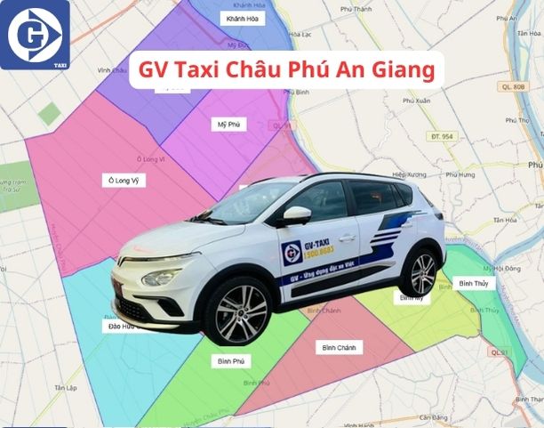 Taxi Châu Phú An Giang Tải App GVTaxi