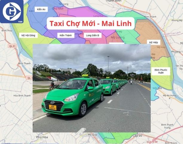 Taxi Chợ Mới An Giang Tải App GVTaxi