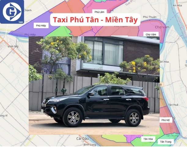 Taxi Phú Tân An Giang Tải App GVTaxi