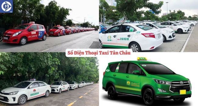 Số Điện Thoại Taxi Tân Châu Tải App GVTaxi