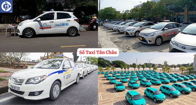 Số Taxi Tân Châu Tải App GVTaxi