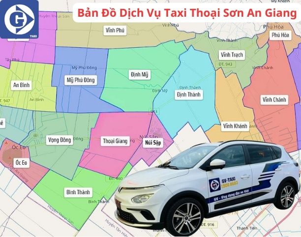 Taxi Thoại Sơn An Giang Tải App GVTaxi