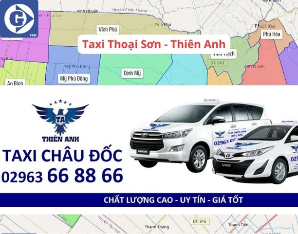 Taxi Thoại Sơn An Giang Tải App GVTaxi