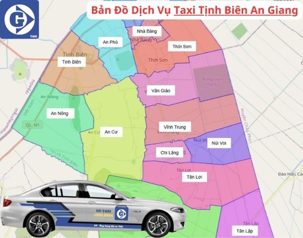 Taxi Tịnh Biên An Giang Tải App GVTaxi