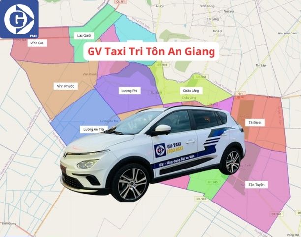 Taxi Tri Tôn An Giang Tải App GVTaxi