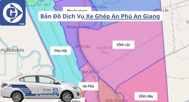 Xe Ghép An Phú An Giang Tải App GVTaxi