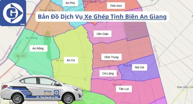 Xe Ghép Tịnh Biên An Giang Tải App GVTaxi