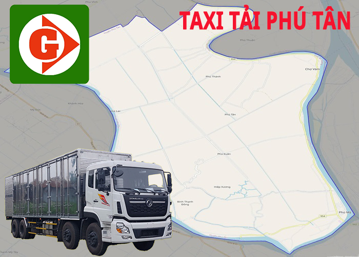 Taxi Tải Phú Tân Tải App Gv Taxi