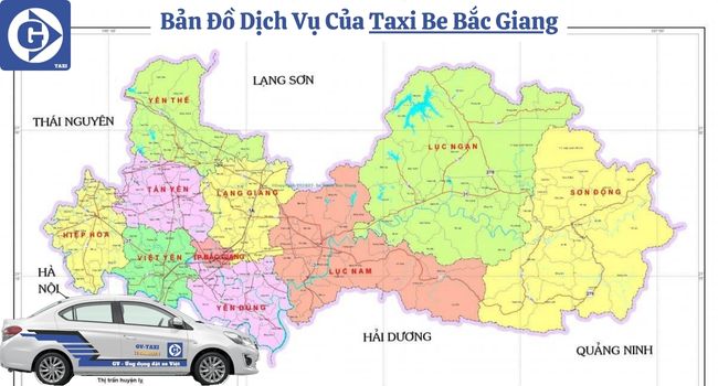 Taxi Be Bắc Giang Tải App GVTaxi