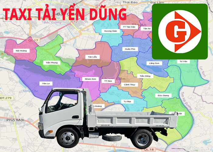 Taxi Tải Yên Dũng Tải App Gv Taxi