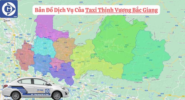 Taxi Thịnh Vượng Bắc Giang Tải App GVTaxi