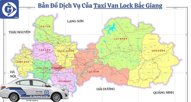 Taxi Van Lock Bắc Giang Tải App GVTaxi