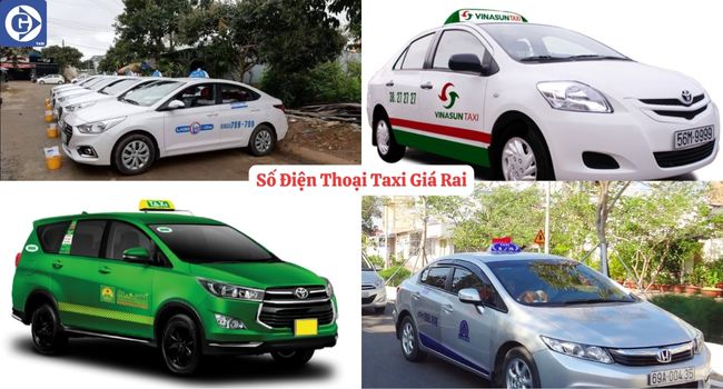 Số Điện Thoại Taxi Giá Rai Tải App GVTaxi