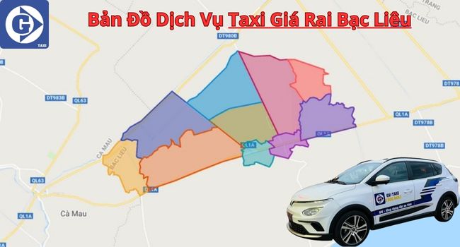 Taxi Giá Rai Bạc Liêu Tải App GVTaxi