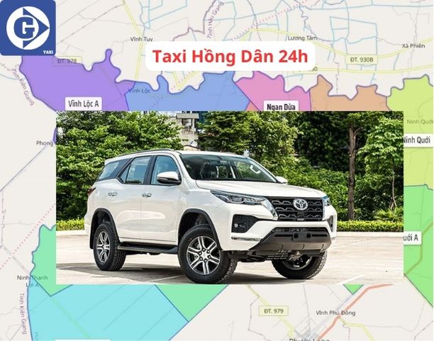 Taxi Hồng Dân Bạc Liêu Tải App GVTaxi