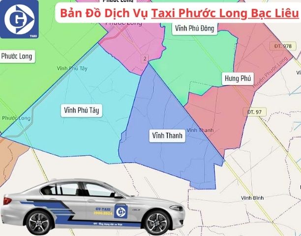 Taxi Phước Long Bạc Liêu Tải App GVTaxi