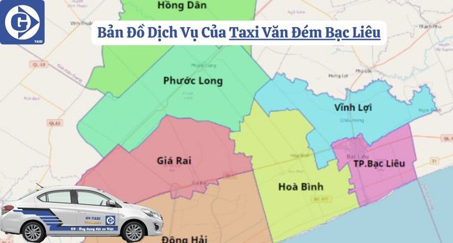 Taxi Văn Đém Bạc Liêu Tải App GVTaxi