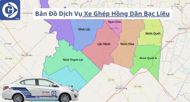 Xe Ghép Hồng Dân Bạc Liêu Tải App GVTaxi