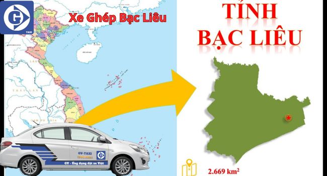 Xe Ghép Bạc Liêu Tải App GVTaxi