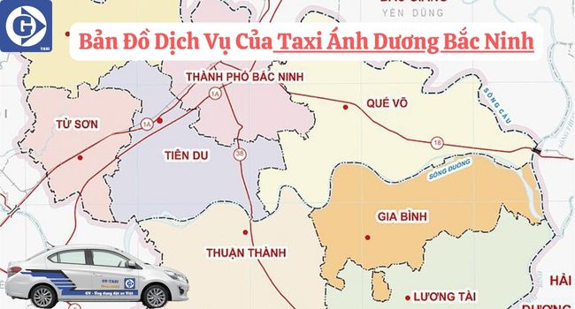 Taxi Ánh Dương Bắc Ninh Tải App GVTaxi