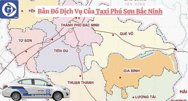 Taxi Phú Sơn Bắc Ninh Tải App GVTaxi