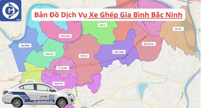 Xe Ghép Gia Bình Bắc Ninh Tải App GVTaxi