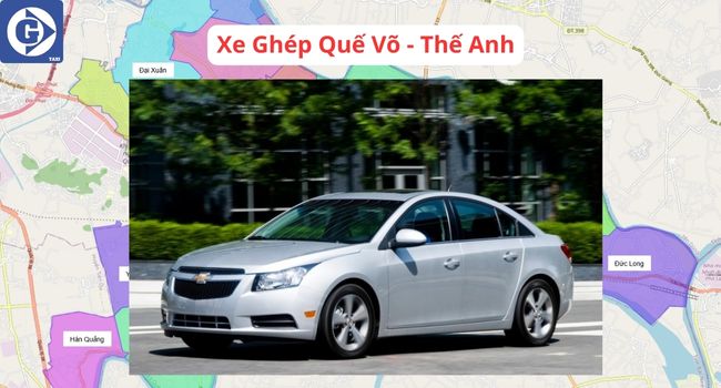 Xe Ghép Quế Võ Bắc Ninh Tải App GVTaxi