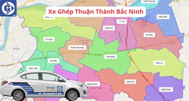 Xe Ghép Thuận Thành Bắc Ninh Tải App GVTaxi