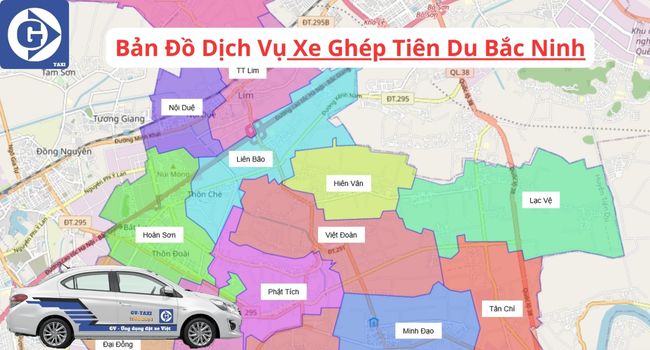 Xe Ghép Tiên Du Bắc Ninh Tải App GVTaxi